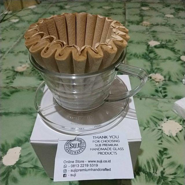 Suji Wave Dripper 155, Clear