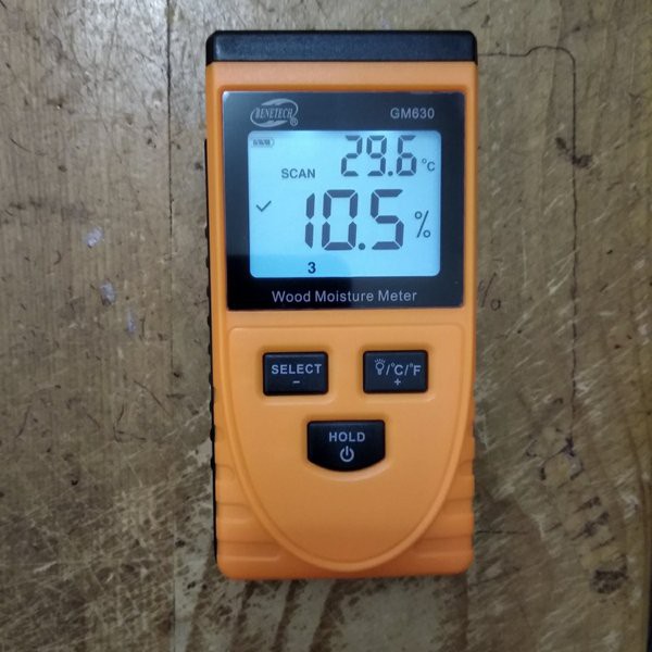 Alat Induksi MC Content Air Kayu Induction Wood Moisture Meter Contactless