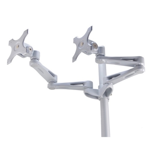 Bracket LCD LED TV LINDY Dual Adjustable Long Arm 13&quot; ~ 27&quot; - 40697