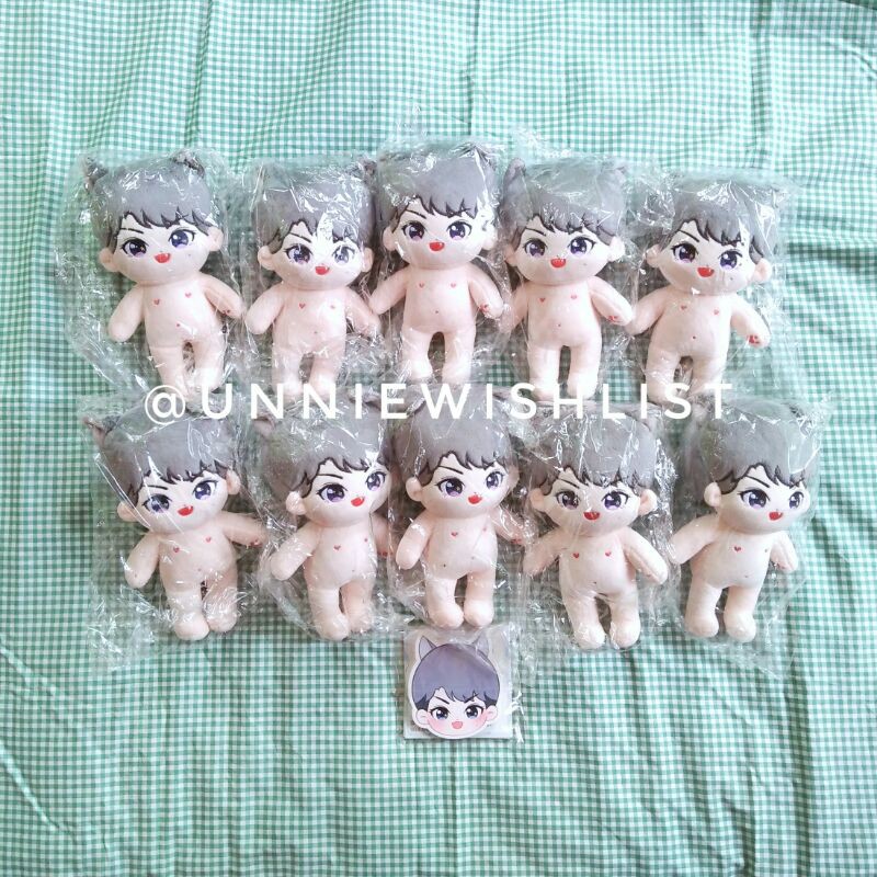 [booked] Baekko & Hwikko doll Jinyoung Daehwi Dearnana NCT Jaemin Chocominq Coffeeshua Little Jun