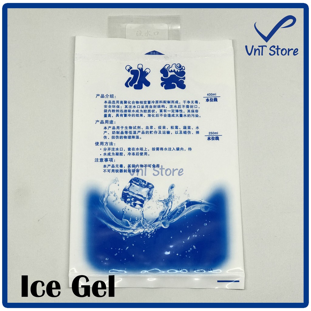 Ice Gel Ice Pack Ice Bag Cooler Pendingin Es Batu Jelly