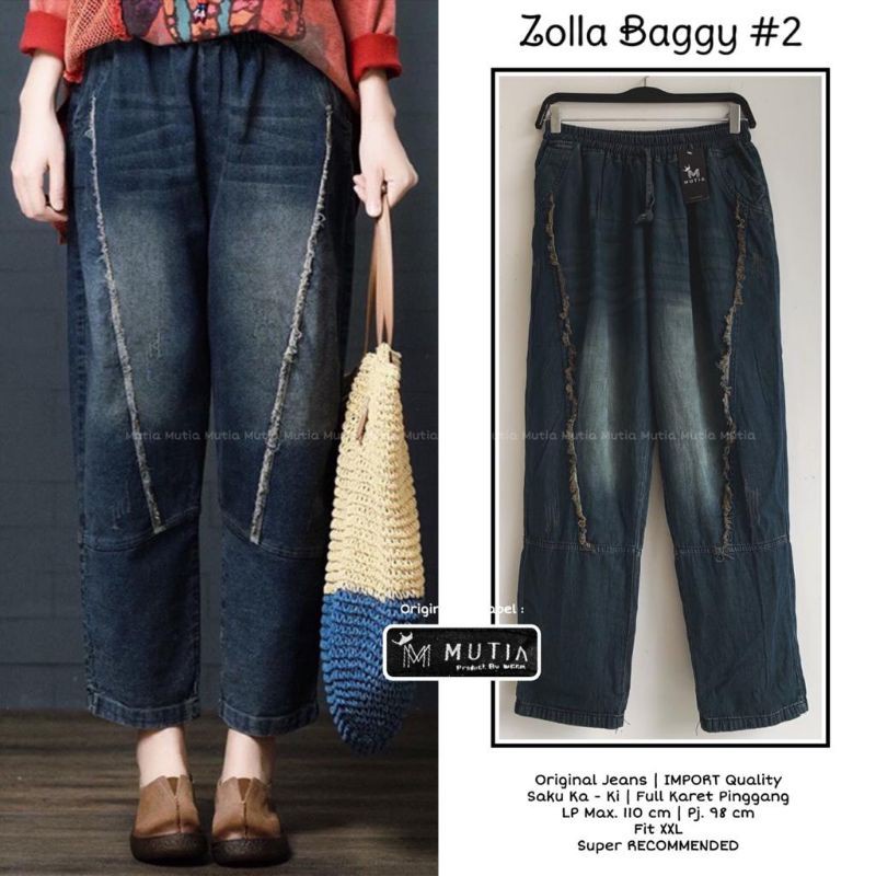 Paula Kulot Jumbo / ALAZKA JUMBO PALAZO / Kulot Jeans N95