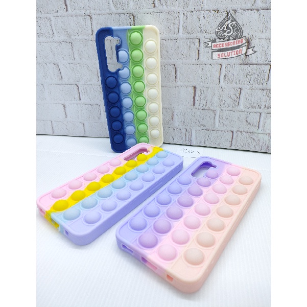 SILICONE CASE POP IT OPPO RENO 6 PRO - CASE PENGHILANG STRESS PUSH IT