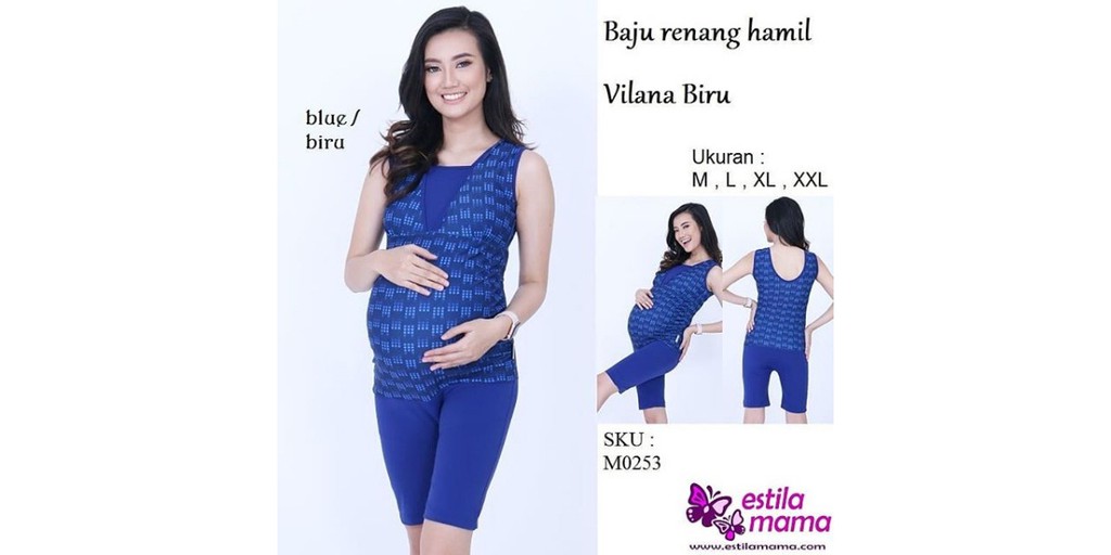  Toko  Online Estila Mama Baju  Hamil  dan Menyusui Shopee 