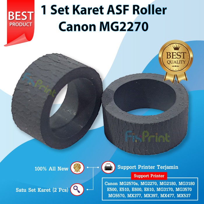 Pick Up Roller MG2270 Karet ASF Printer Canon MX397 MX337 MX477 MX537