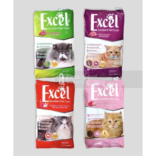 EXCEL 20 KG - Makanan Kucing Kering