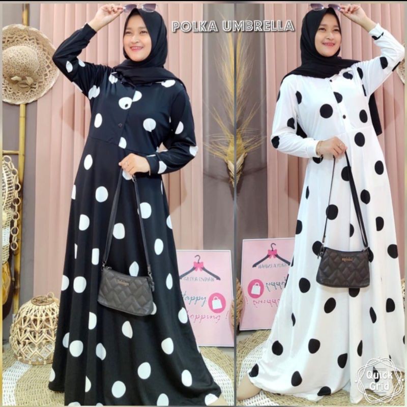 ( REALPICT ) POLKA MAYUNG BAHAN MELAR DAN ADEM