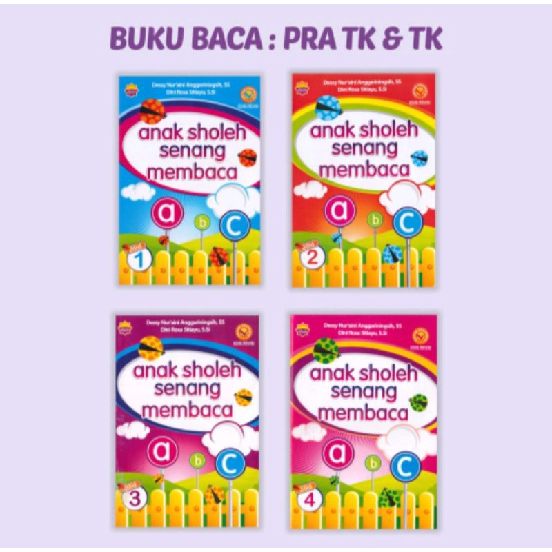 

Buku Anak Sholeh Senang Membaca Jilid 1 2 3 4