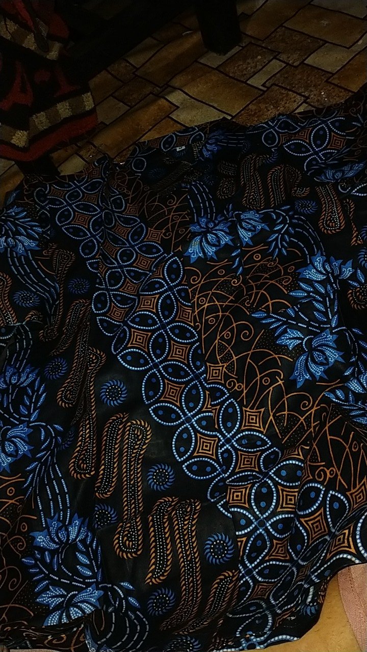 Batik Couple Keluarga Sania Ruffle Ori Ndoro Jowi Dnt Mataram