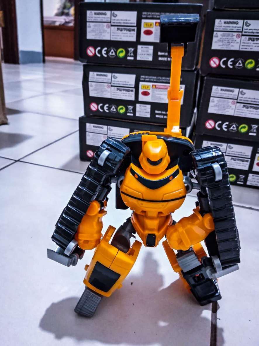  Mainan  Tobot  Mini Transformer Robot Mobil Shopee Indonesia 