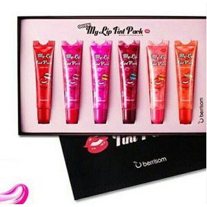 Berrisom Lip Tint Pack / Lip Tattoo / 6 Warna / KOREA