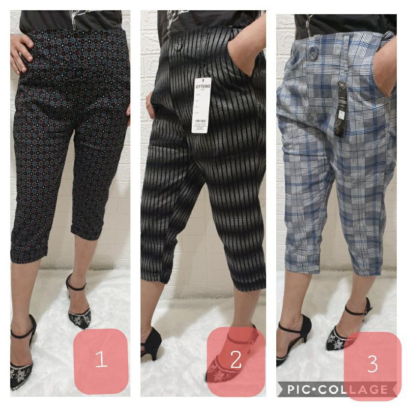 CELANA WANITA BAHAN KATUN PREMIUM  STRETCH MURAH