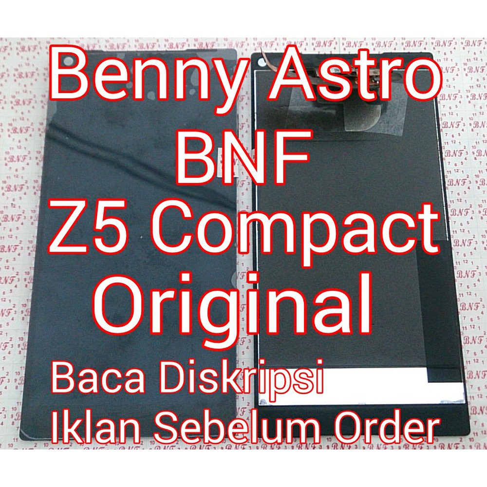 Original LCD plus TouchScreen - Sony Xperia Z5 Compact - Z5 Mini - E5803 - E5823 - SO-02H - Docomo.