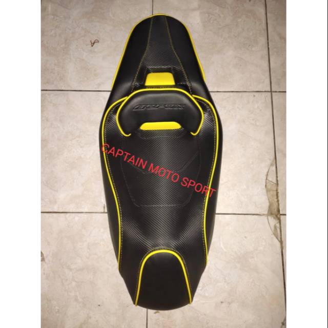 Jok modif Yamaha aerox 155 list kuning