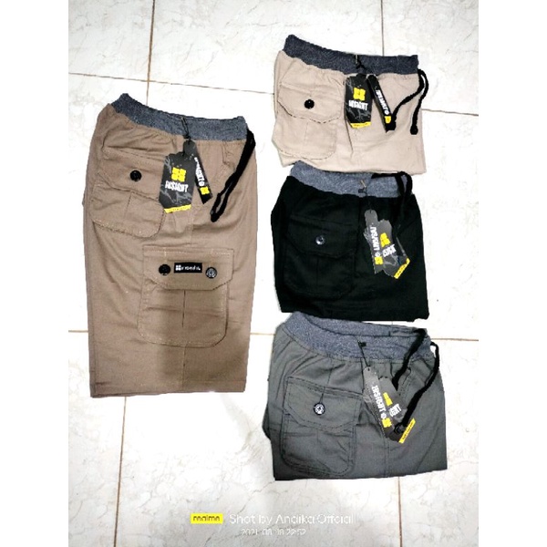 COD/Celana Cargo Pria Pendek Jumbo Size 27-40  Terlaris Celana Pria Kargo pendek Rip Termurah Celana pendek kimpul pria celana gunung pria pendek PDH