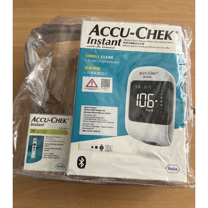 Accuchek Instant Accu Chek Accu Check Accucheck Instant Glucotest Alat Tes Gula Darah