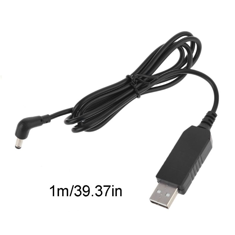 Kabel Power Supply Usb 5v To 6v 1a 4.0x1.7mm Untuk Monitor Tekanan Darah O-Mron