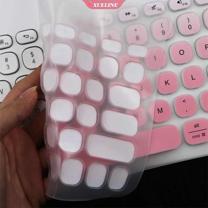 Cover Pelindung Keyboard Wireless Bluetooth Logitech K480 Bahan Silikon Anti Debu