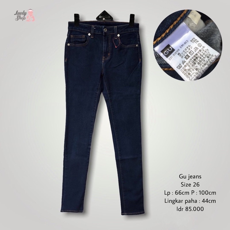 GU jeans