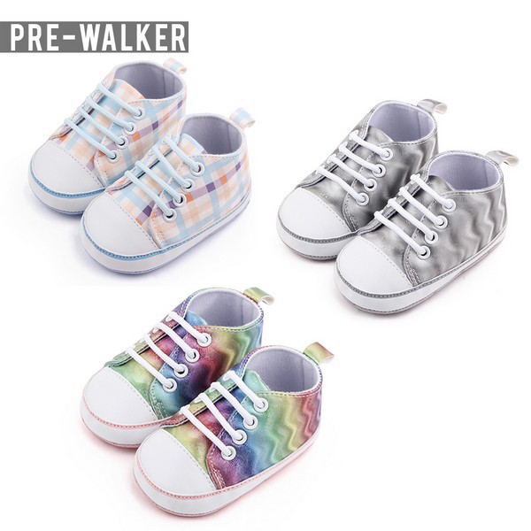 Sepatu Prewalker Bayi Unisex - Sepatu Bayi Sneaker 0-18 bulan S1189