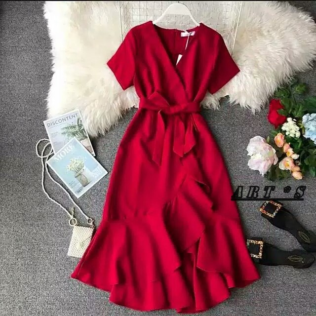 SHOPEE/PAKAIAN WANITA/DRESS WANITA/BAJU WANITA/DRES/DRES MURAH/BAJU MURAH/DRESS/DRES IMPORT/IMPORT