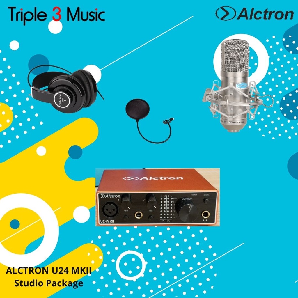 Paket Recording ALCTRON U24 MK II Studio Pro Package