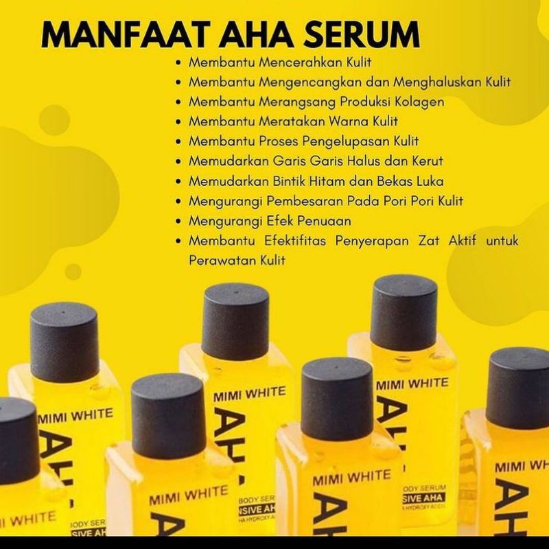 SERUM PEMUTIH BADAN AHA MIMI WHITENING SERUM 100% ORI BODY BOOSTER WHITENING BOOSTER PEMUTIH BADAN