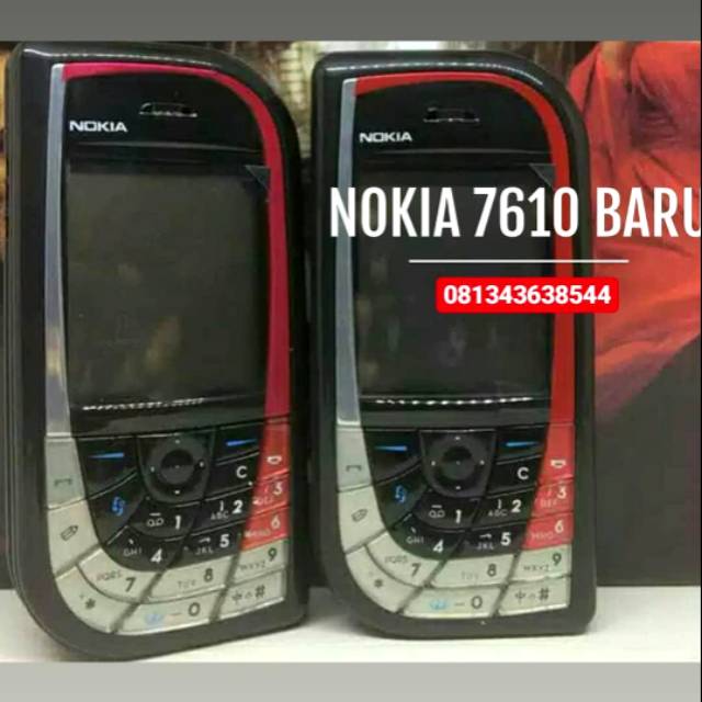 Nokia 7610 ketupat Jadul baru ORI refurbish
