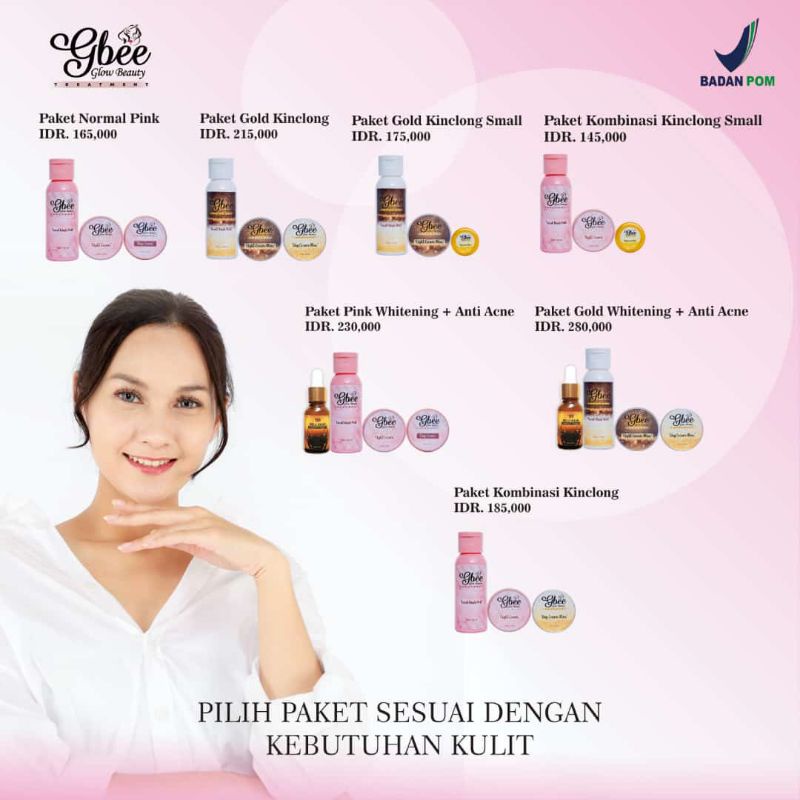 GBEE GLOW BEAUTY TREATMENT DIJAMIN ORI