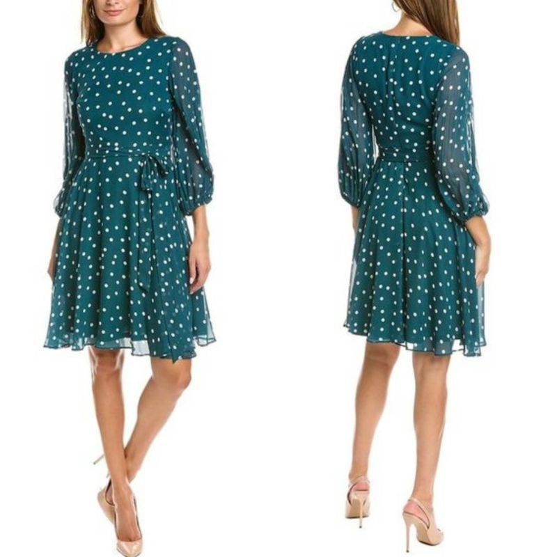 Maison Tara polkadot dress