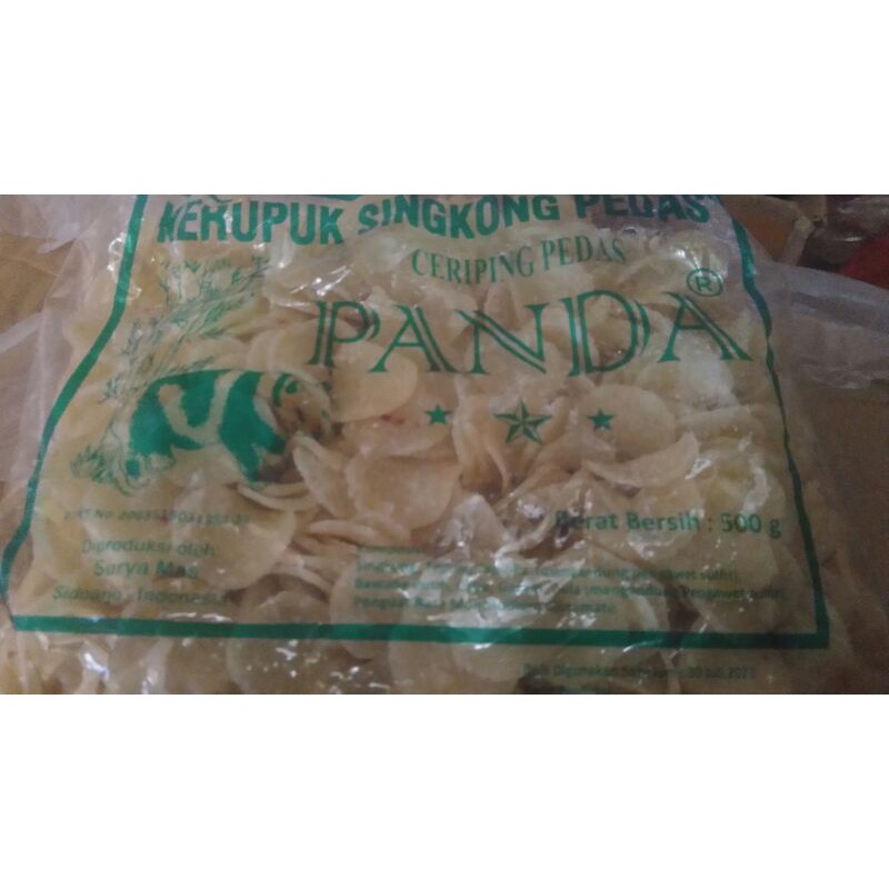 

krupuk pedas singkong
