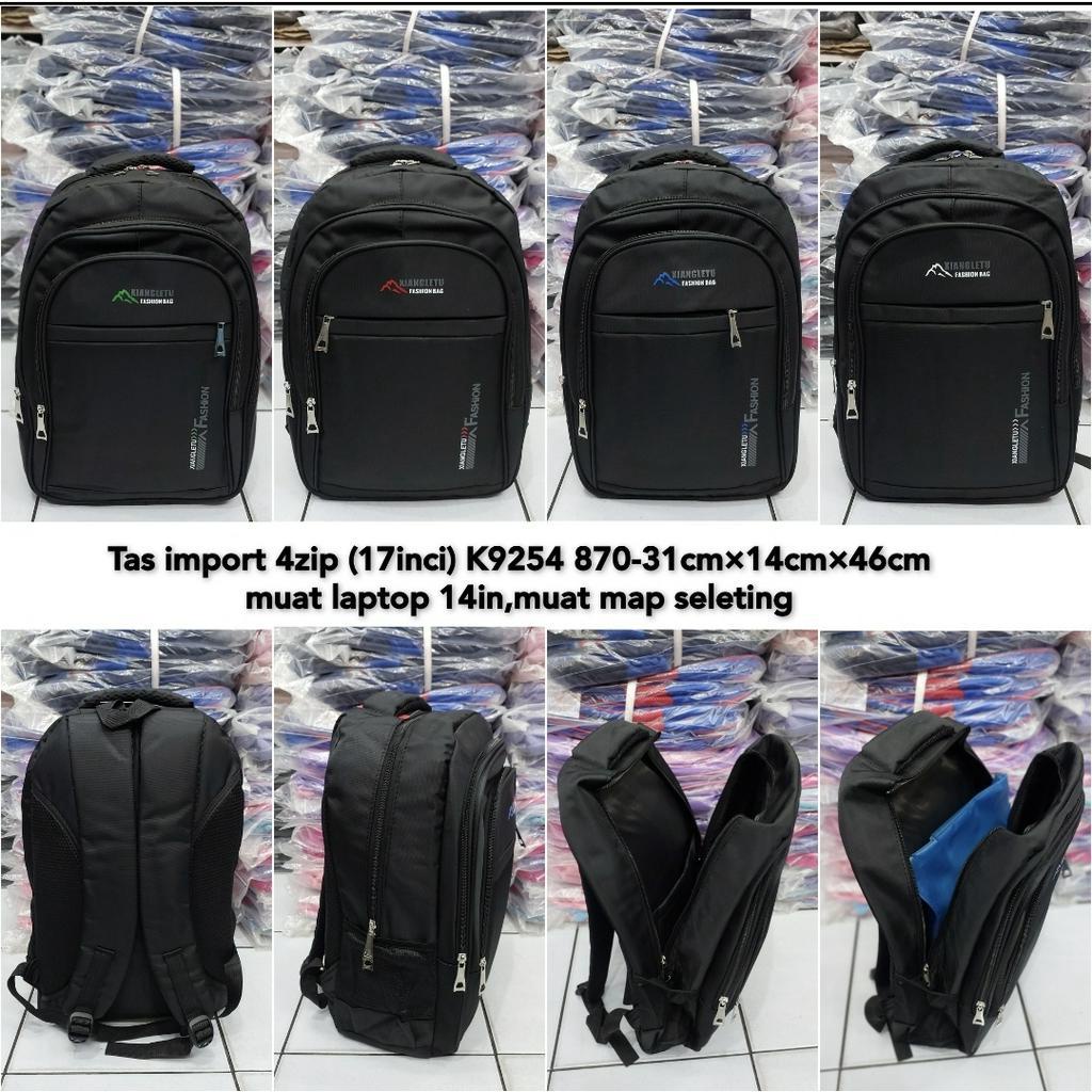 tas import ransel backpack casual anak laki sekolah kerja kuliah