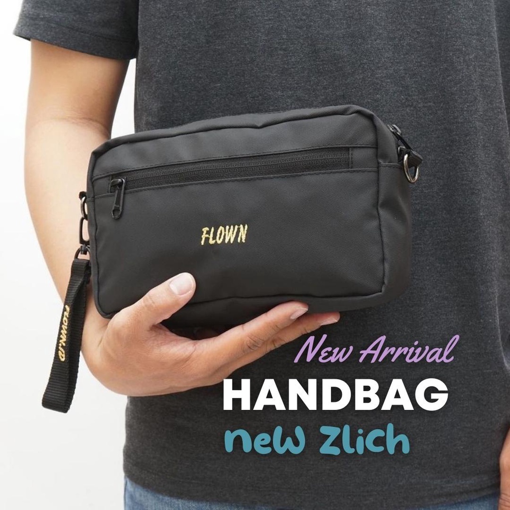hand bag pria - hand bag pria - sling bag pria - tas waistbag - flown- New Zlich