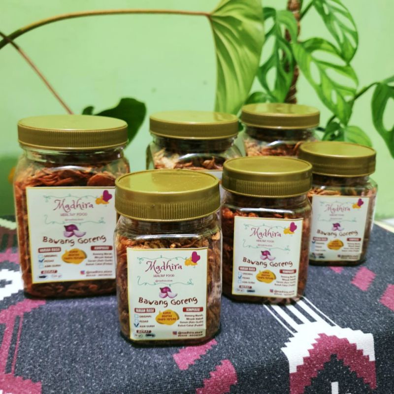 

Bawang Goreng Madhira 120gr Renyah Gurih ori no campuran