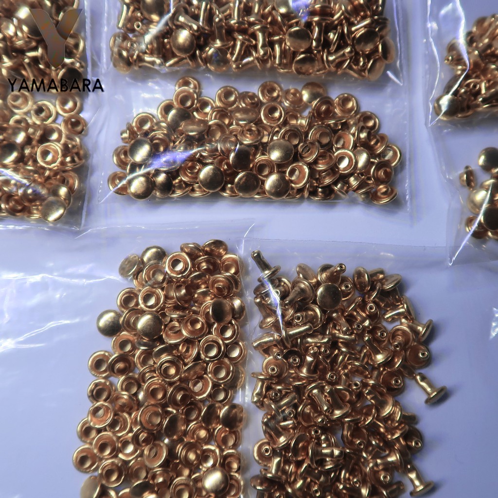 PAKU KELING RIVET DUA SISI | PAKU CENTANG 6 MM BOLAK BALIK