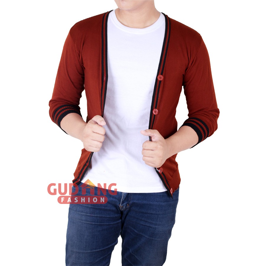 Cardigan Pria Rajut CAR 635