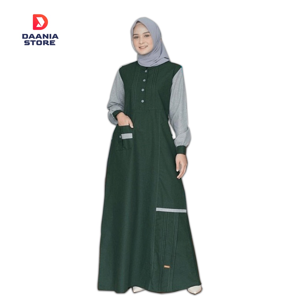 Gamis Nibras NB A67 Green Original