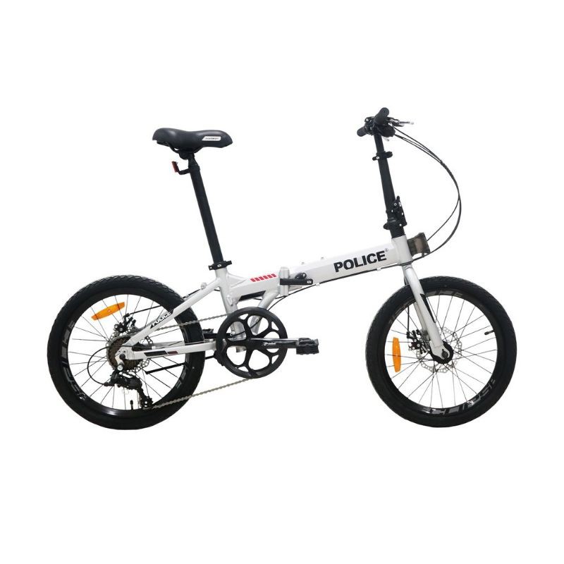 Sepeda Lipat Police Texas 8 Speed NEW 20 Inch Alloy Garansi Resmi 2020