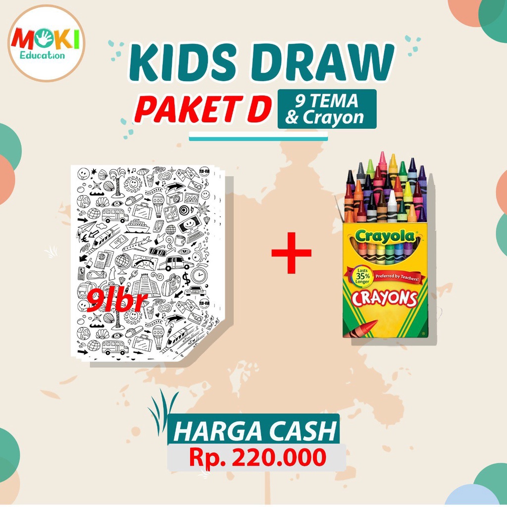 

Rekomendasi Terbaik KIDS DRAW PAKET D (9 TEMA & CRAYON)