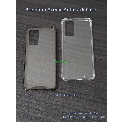 VIVO Y33s / V23E / V23 5G Anticrack / Anti Crack / ACRYLIC Case Premium