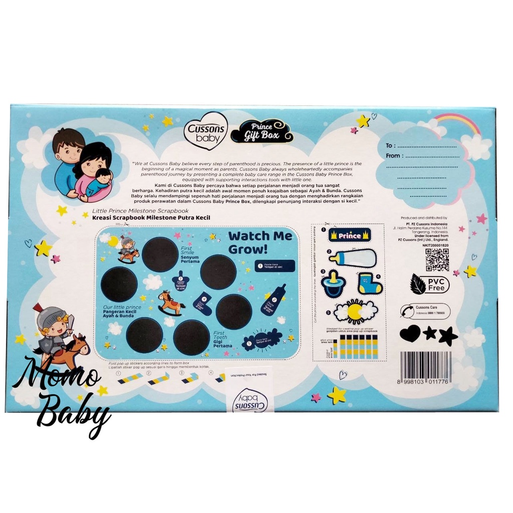 Cussons Baby Gift Box - Perlengakapan Bayi-4