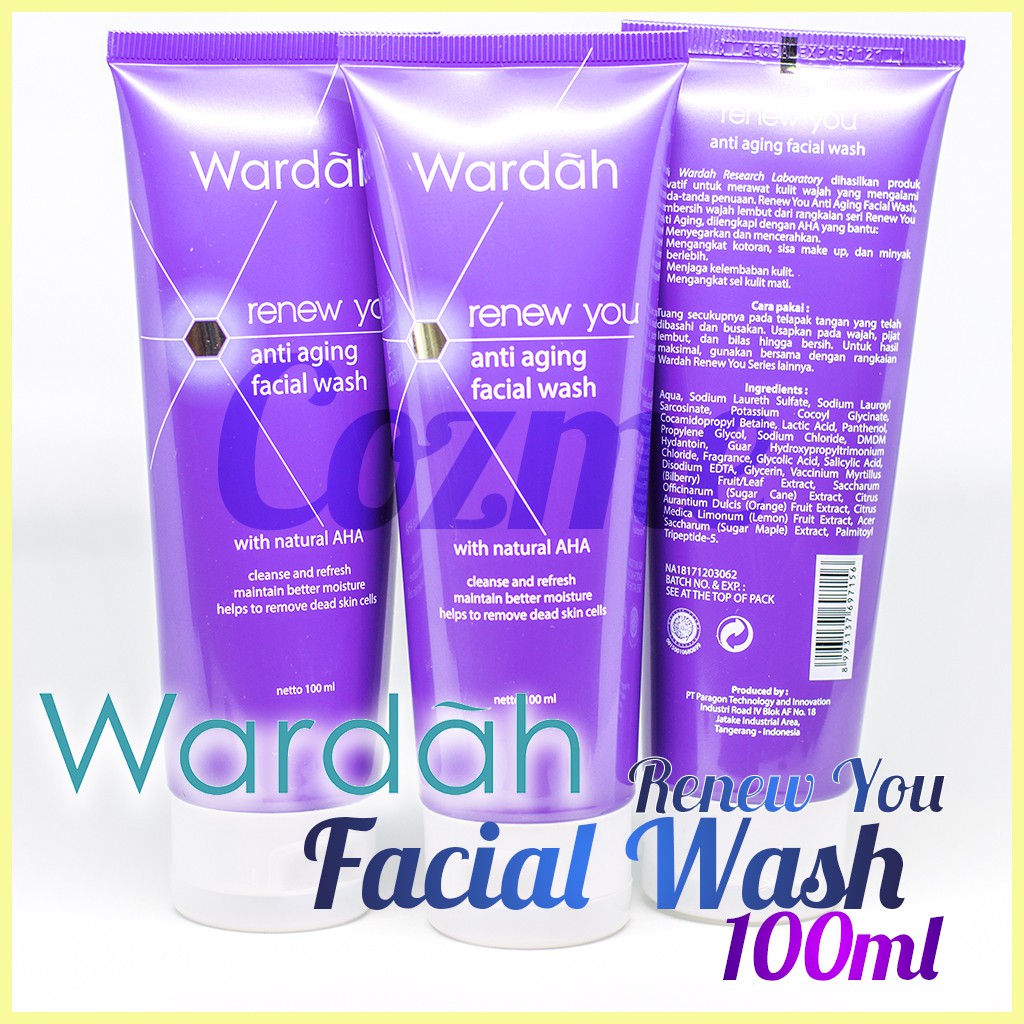 WARDAH Renew You Anti Aging Facial Wash 100ml