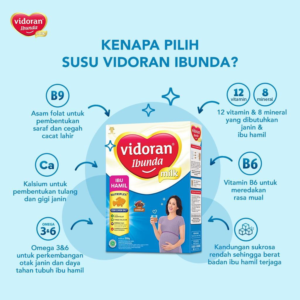 

Vidoran Ibunda Coklat 350g
