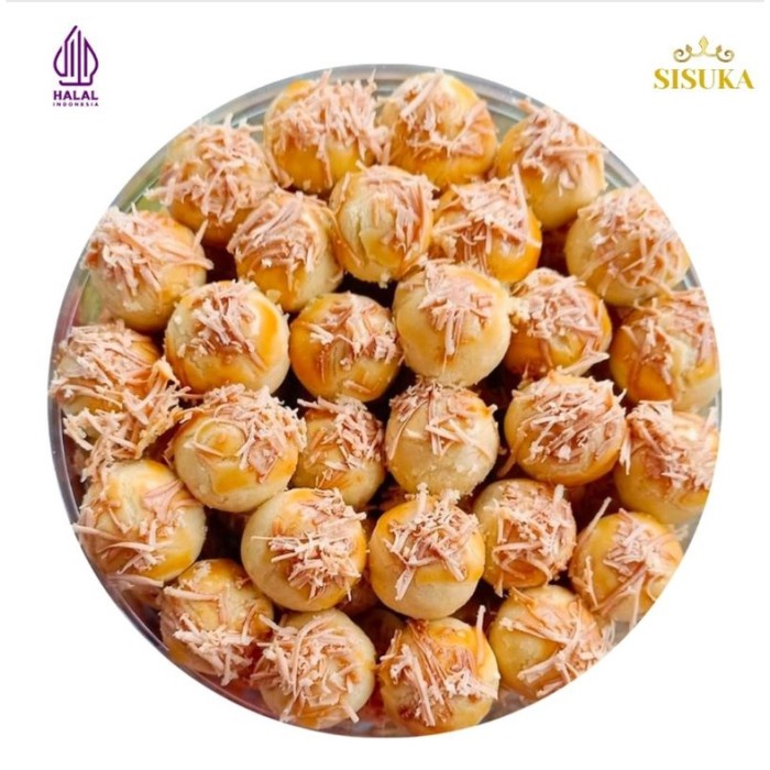 

Nastar Keju Premium SISUKA Toples 250 gram Kue Lebaran Spesial 250grm