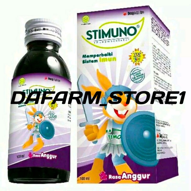 Stimuno Syrup 100 ml / Stimuno Syrup 60 ml / Daya Tahan Tubuh Anak