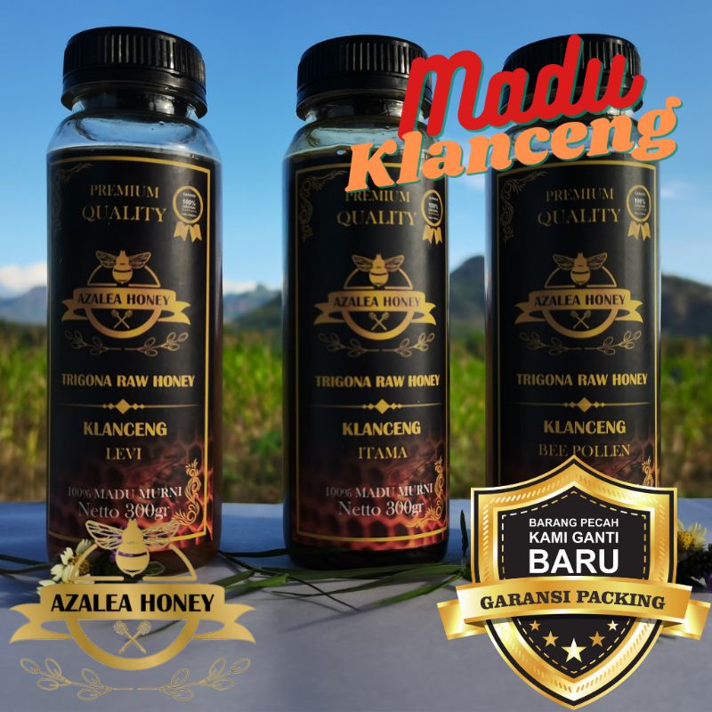 

Madu Klanceng Trigona Kelulut ✅300gram‼️ Asli Murni Alam Raw Honey 100%✅ Obat GRED Maag Lambung dan Diabetes