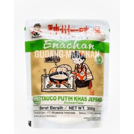 

------] Enachan Shiro Miso Paste- Pasta Miso- Tauco Putih Jepang 300gr HALAL
