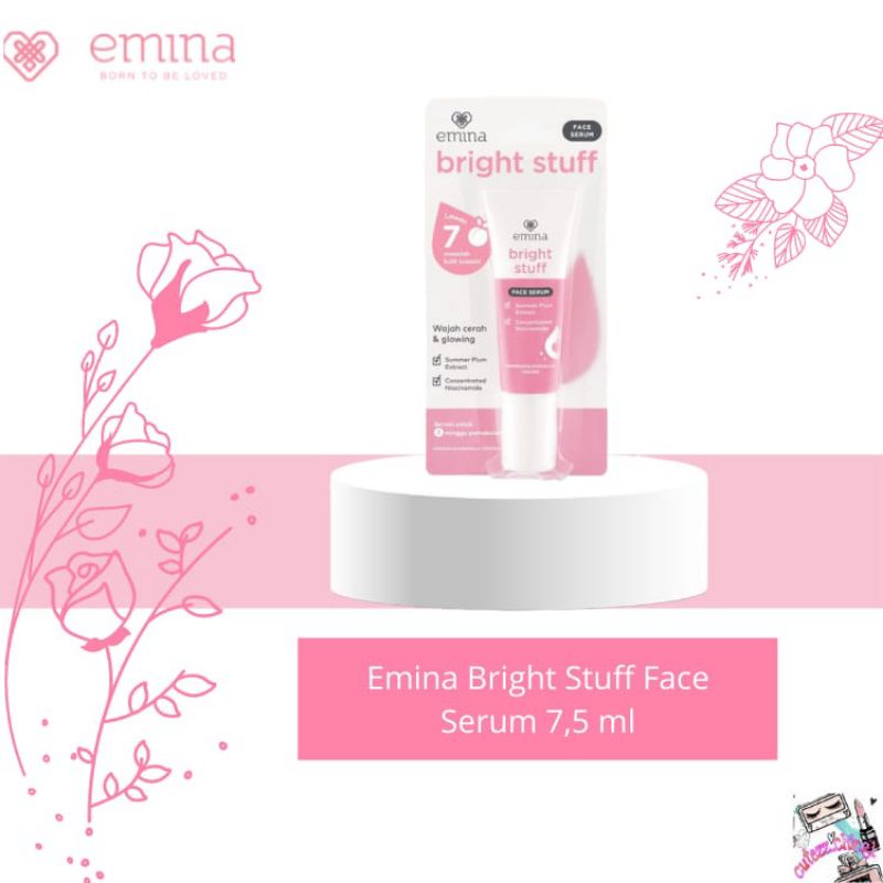 ☃️Cutezz_Ching1☃️Emina Bright Stuff Face Serum 7.5ml