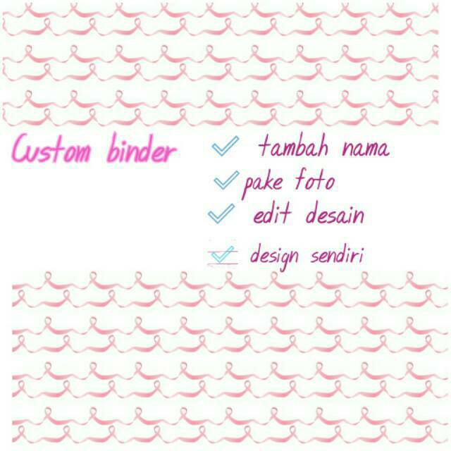 

Binder printing custom A5 B5