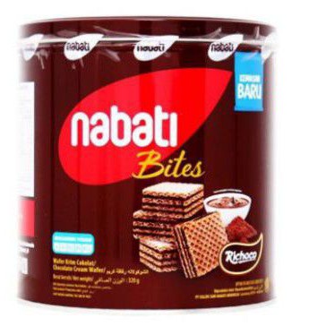 

Biskuit Kaleng Nabati Richocho Richeese Nabati Bites 320 gr